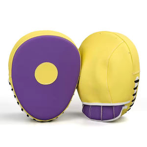 Five B Wholesale Professional Training Punching <b>Pads</b> <b>Focus</b> <b>Pads</b> Leather For Kickboxing Custom Logo Martial Arts Boxing Gloves - Product Image 5