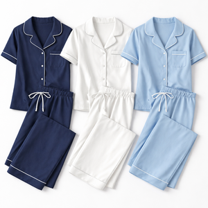 Factory Direct 100% Cotton <b>Pajamas</b> for Women - Wholesale Women Sleepwear OEM Manufacturer - Product Image 5