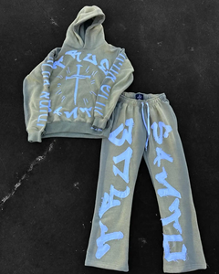 เสื้อฮู้ดดี้แบบยูนิเซ็กซ์ พิมพ์ลายดิจิทัล ปักลายดีไซน์เนอร์ ผ้าคอตตอน 100% ระบายอากาศได้ดี น้ำหนักปานกลาง เหมาะสำหรับฤดูหนาว - Product Image 1