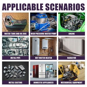 Kit Adesivo per Colata AB per Riparazioni Industriali, Resistente alle Alte Temperature, per Saldatura Elettrica su Serbatoi d'Acqua e Olio - Product Image 3
