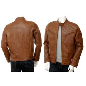 Chaqueta Bomber de Piel de Oveja de Alta Calidad para Hombre, con Ribete de Piel, Ecológica, Talla Grande, Fabricada en Pakistán, Cuello Alto, Impermeable, con Cierre - Product Image 3