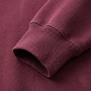เสื้อสเวตเชิ้ตคอกลมผ้าฟลีซเนื้อนุ่มแบบลำลอง Eco Smart Solid Washed ผลิตจากผ้าฝ้าย 100% สำหรับผู้ชาย (ฤดูใบไม้ร่วง ODM แพ็ค 1 หรือ 2 ตัว) - Product Image 4