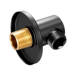 Gomito di Alimentazione a Parete in Ottone Massiccio con Flangia O-Ring, Ingresso Femmina NPT da 1/2 pollice, Raccordo Conico a Parete per Cabina Doccia - Product Image 5