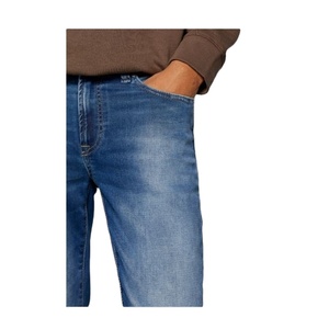 กางเกงยีนส์ทรงตรงเอวสูงสำหรับผู้ชายกางเกงอินเทรนด์ลำลองยืดได้ทั่วไปใส่ในฤดูใบไม้ร่วงเป็นมิตรกับสิ่งแวดล้อม - Product Image 4