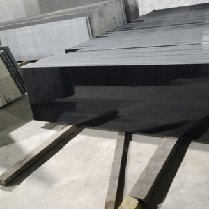 Plein granit noir foncé pour la maison, les appartements et les planchers Pierres de granit noir disponibles - Product Image 6