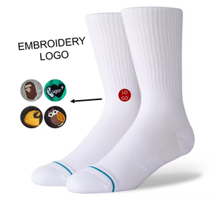 Calcetines Deportivos Personalizados con Logotipo, Calcetines de Baloncesto de Algodón de Alto Rendimiento, Calcetines Deportivos con Amortiguación Gruesa, Calcetines de Gimnasio para Hombre 2026 - Product Image 4
