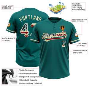 Maillot de baseball personnalisé brodé/imprimé, chemises boutonnées, uniforme sportif pour hommes, femmes et jeunes, maillot personnalisable - Product Image 4