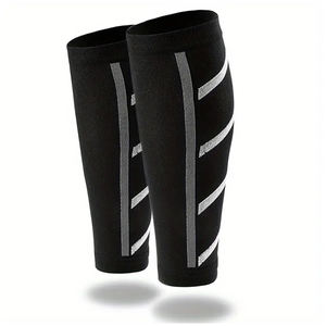 Manchons de compression pour mollets, respirants, pour le basketball, le football, la course à pied et le cyclisme – Dernier style, équipement de sécurité et de fitness pour adultes - Product Image 1