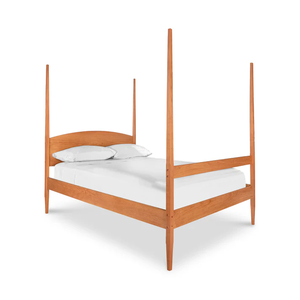 Wholesale Modern Solid Wood Canopy <b>Bed</b> | Arched Headboard 4 Poster <b>Platform</b> <b>Bed</b> <b>Frame</b> - Product Image 2
