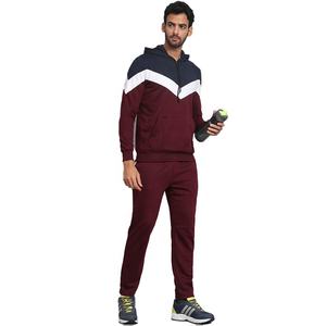 Nuevo Conjunto Deportivo Multicolor para Hombre, 100% Algodón, Sudadera con Capucha y Cremallera Completa, Ropa Deportiva, Conjunto de 2 Piezas para Hombre - Product Image 4