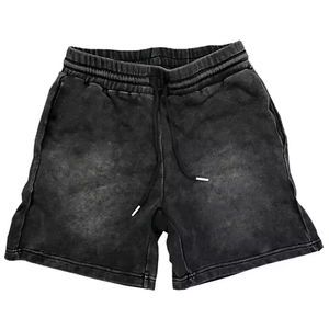 กางเกงขาสั้นแฟชั่นผู้ชาย ดีไซน์เท่ห์ ลดราคาพิเศษ ผ้าฝ้าย 100% คุณภาพสูง ซักย้อมสีซีดสไตล์วินเทจ ขายส่ง - Product Image 1