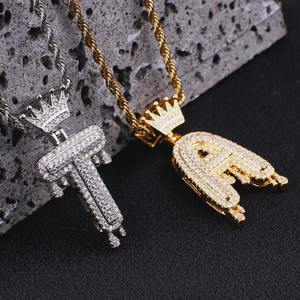 Colgante Personalizado con Nombre en Moissanita Helada, Plata de Ley 925, Lujo para Hombre, Estilo Hip Hop, Baño de Rodio, Engaste de Garra, Certificado GCI IDGL - Product Image 2