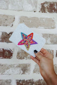 Monedero de estilo bohemio con cuentas de semillas y bordados - Product Image 5