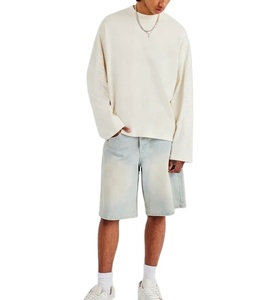 Shorts de Mezclilla Personalizados para Hombre de Alta Calidad al por Mayor, 100% Algodón, Transpirables, de Secado Rápido, Estilo Casual Vintage de Verano, Personalizables - Product Image 5