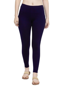 Custom Logo Premium Solid Elastic Waist Quick Dry Workout Tights for Streetwear Gym Activities Women Modern Athleisure Leggings - Product Image 4