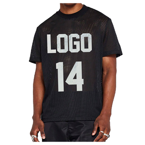 Camiseta de Verano para Hombre, 100% Algodón Jersey, Corte Cuadrado, Manga Corta, Estilo Urbano, Transpirable, Cuello Deportivo, para Gimnasio y Entrenamiento - Product Image 5