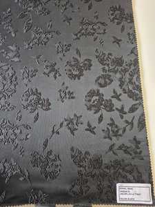 Abaya ผ้าซาตินเงางามเป็นพิเศษสำหรับผู้หญิงผ้า100% โพลีเอสเตอร์สีดำฟูโครเมทัลลิกผ้าแจ็คการ์ดระบายอากาศได้ดี - Product Image 2