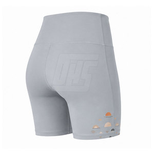 Shorts de Ciclismo de Cintura Alta a la Moda para Mujer, Tela Elástica, Ideales para Gimnasio, Entrenamiento, Running y Yoga - Product Image 6