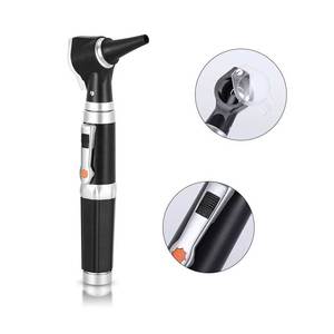 Mini otoscope de diagnostic à grossissement avec éclairage direct LED, instrument médical portatif pour l'examen des oreilles - Product Image 2