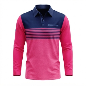 Nouveau T-shirt de golf pour homme de haute qualité avec broderie personnalisée, respirant, à poche, manches courtes, tricoté, décontracté pour homme - Product Image 5