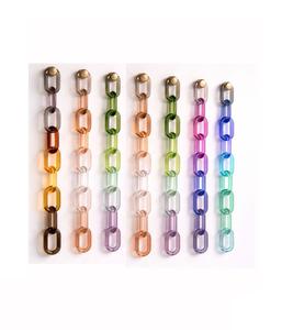 Cadena de Resina Acrílica para Decoración de Paredes, Accesorio de Moda, Cadena de Resina de Gran Tamaño, Precio al por Mayor - Product Image 3