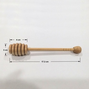 ช้อนกระบวยน้ำผึ้งไม้เครื่องครัวคลาสสิกสำหรับใช้ในงานปาร์ตี้ - Product Image 2