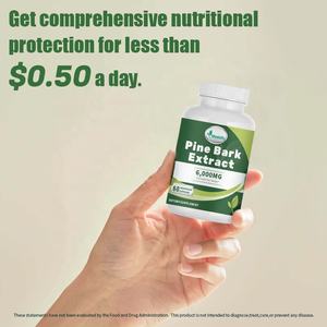 Extrato de Casca de Pinheiro OEM/ODM 6000mg Equivalente, Padrãoizado para Contém 95% de Proantocianidinas - Product Image 6