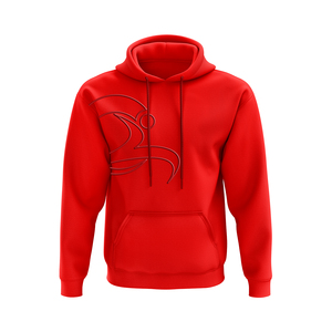 Sweat-shirt d'hiver à capuche pour homme, couleur unie, décontracté, avec logo brodé sur le devant, poche intégrée, coupe classique - Product Image 1