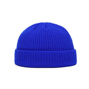 High End Hand Knitted 100% Acrylic <b>Beanie</b> <b>Hat</b> Custom Private Label Winter Skull Cap for Fashion Clothing Brands Daily - Product Image 5
