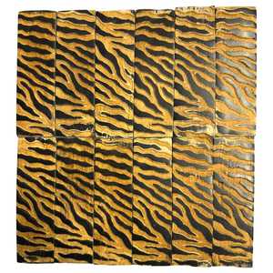 เปลือกเขาควายลายเสือ สำหรับทำด้ามมีด DIY วัสดุทำด้ามมีดจากเขาควาย ลายเสือ - Product Image 3