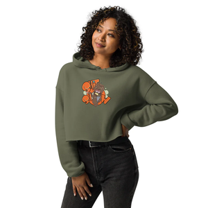Women’s Cropped Sweatshirt Pullover Soft Comfortable Long Sleeve Lightweight Casual Everyday Streetwear Top - Product Image 1