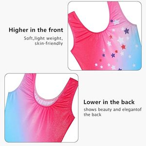 Leotardos Brillantes para Gimnasia y Danza para Niñas, Bebés y Adolescentes de 2 a 10 Años - Product Image 2