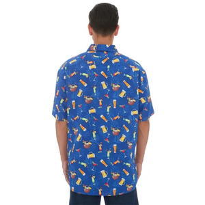 OEM Custom Hawaiian <b>Shirts</b> Lightweight Breathable Aloha <b>Shirts</b> Trend Hawaiian <b>Shirts</b> Men Tropical Vacation Beach Style <b>Shirts</b> - Product Image 3
