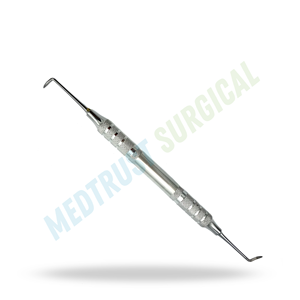 Elevador dental Crossley Rabbit de doble punta, tamaño estándar, instrumento quirúrgico dental para separación de dientes - Product Image 3