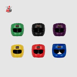 OMIKA INTERNATIONAL Best Protection Performance Customized Color Size Comfortable MMA Leather Kick Boxing Training Head Guard - Product Image 5