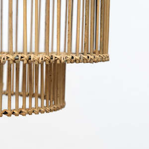 Handmade Rattan Pendant Lamp Shade Woven Hanging <b>Ceiling</b> <b>Light</b> Fixture Natural <b>Boho</b> Lighting For Living Room Cafe Hotel Decor - Product Image 6