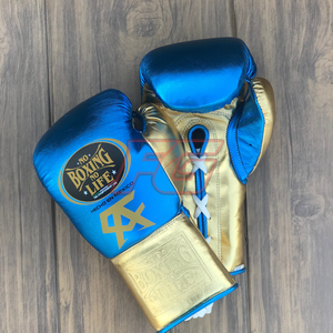 Gants de boxe personnalisés pour l'entraînement et le sparring |   Style à Doigts Entiers |   Fermeture à boucle et crochets |   Construction en cuir |   Évacuation de l'humidité - Product Image 3