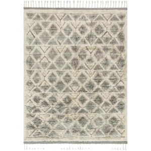 2025 diseño geométrico moderno NZ lana marroquí bereber alfombra mano copetudo en India Decoración Para sala de estar con estilo infantil por ITHL - Product Image 1