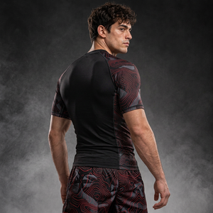Camisetas de Manga Corta al por Mayor con Tejido de Nailon y Spandex para Importadores de Ropa de Surf y Cadenas de Minoristas - Product Image 3