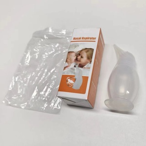 Aspirador Nasal Manual <span class=keywords><strong>de</strong></span> Silicona <span class=keywords><strong>de</strong></span> Grado Alimenticio <span class=keywords><strong>de</strong></span> Alta Calidad <span class=keywords><strong>de</strong></span> 75 ml, Libre <span class=keywords><strong>de</strong></span> BPA, Diseño <span class=keywords><strong>de</strong></span> Pingüino, Ecológico, Transparente, Limpiador <span class=keywords><strong>de</strong></span> Nariz para Bebés - Product Image 1