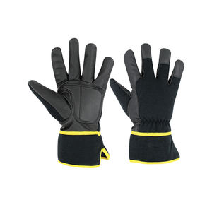 Gants de gardien de but professionnels pour hommes, légers, avec paume en cuir PU de qualité supérieure, fermeture à enfiler, design personnalisé, vente en gros - Product Image 4