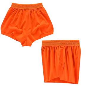 Men's Solid Color Mid Waist Spandex <b>Nylon</b> <b>Shorts</b> Quick Dry Casual Style <b>Short</b> Length Elastic Waist Mid length casual <b>shorts</b> - Product Image 3