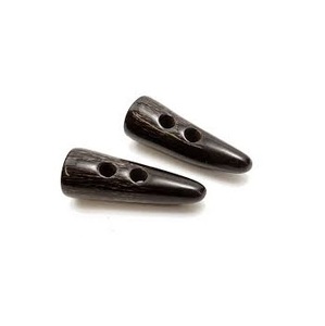 Meilleures ventes : Boutons à bascule en corne de buffle, vache ou bœuf pour la décoration de vêtements, sacs et jeans – Accessoires faits main de qualité supérieure pour jeans et sacs - Product Image 1
