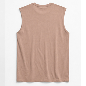 Hot Selling Men's V-neck 180g 100% Cotton Breathable Quick Dry <b>Black</b> Casual <b>Tank</b> <b>Top</b>-Marajdin Impex - Product Image 2