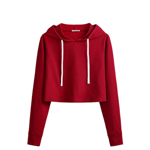 ODM/OEM Vente en gros – Nouveaux sweats à capuche courts en coton pour femmes grandes tailles avec fermeture éclair intégrale, design avant à badges pailletés, style streetwear, logo frontal - Product Image 4