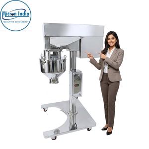 Micron India Stainless Steel Pulverizer Machine Granulation Size Reduction Fertilizer Processing Equipment 3kW Motor - Product Image 5