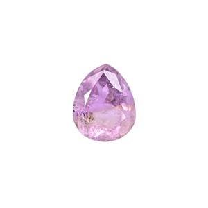 Ametyste naturelle, pierre précieuse en vrac, 17,3 carats, forme poire, 19x16 mm, dos plat, facettée, pour la fabrication de bijoux |   1 pièce - Product Image 1