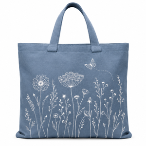Sac fourre-tout pour femme en toile de coton recyclée et pliable, anti-boulochage, séchage rapide, impression personnalisée, service OEM – Meilleures ventes - Product Image 1