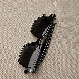 Polo homme premium uni à manches courtes, en coton respirant, coupe ajustée, décontracté, pour l'été. En vente en ligne. - Product Image 5