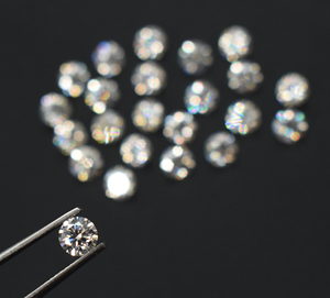 เพชรโมอิสซาไนต์ทรงกลมขนาดเต็ม 3.20 มม. ถึง 5 มม. ทรงกลมเมลี่ ทรงแฟนซี ทรงเพียวคัท คุณภาพสูง GRA เพชรโมอิสซาไนต์แบบเม็ดเดี่ยว - Product Image 5